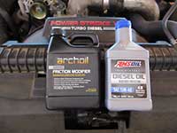 Archoil and Amsoil diesel oil