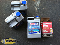 Engine oil and filter selection