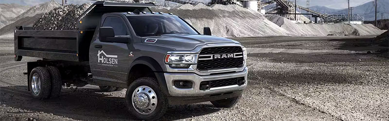 2024 Ram 5500 HD with dump bed