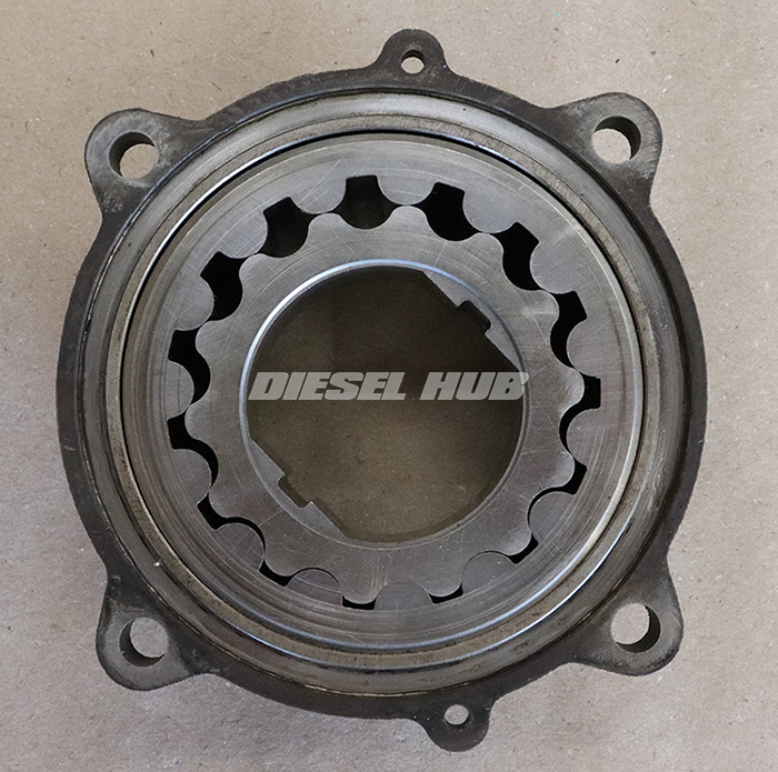 inside view of the low pressure oil pump