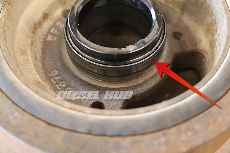 crankshaft damper wear ring