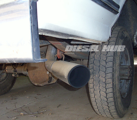 diesel exhaust tailpipe