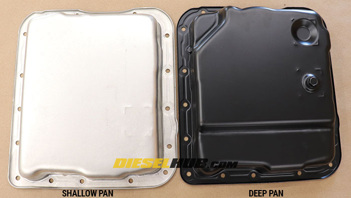 4L60E shallow versus deep pan 