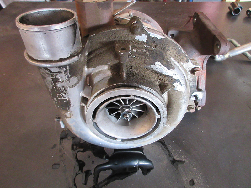 turbocharger from a Duramax engine