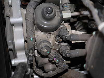Bosch CP4 injection pump on Cummins turbodiesel
