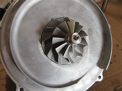 turbocharger compressor wheel