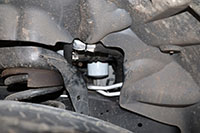 new oil filter installed