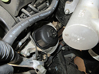 oil filter cap replaced