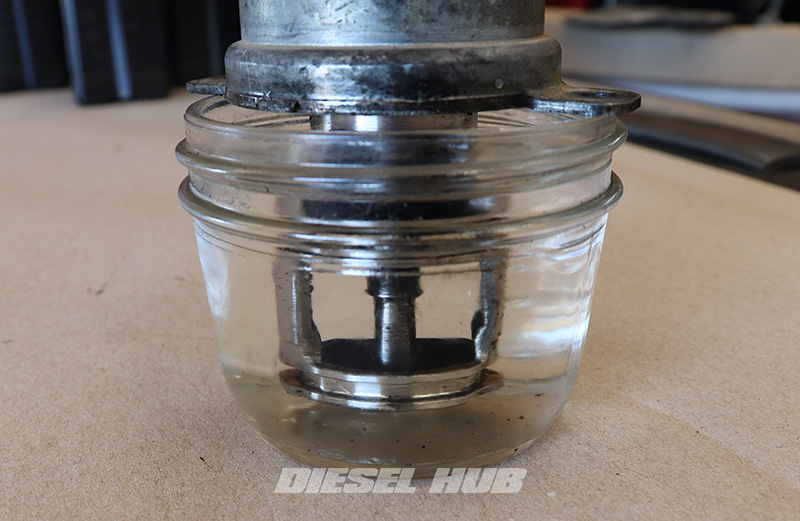 EGR valve soaking in mineral spirits