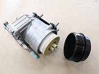 Verifying there is a fuel filter in the new HFCM