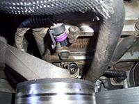 EBP sensor connector