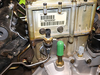 removing EBP sensor