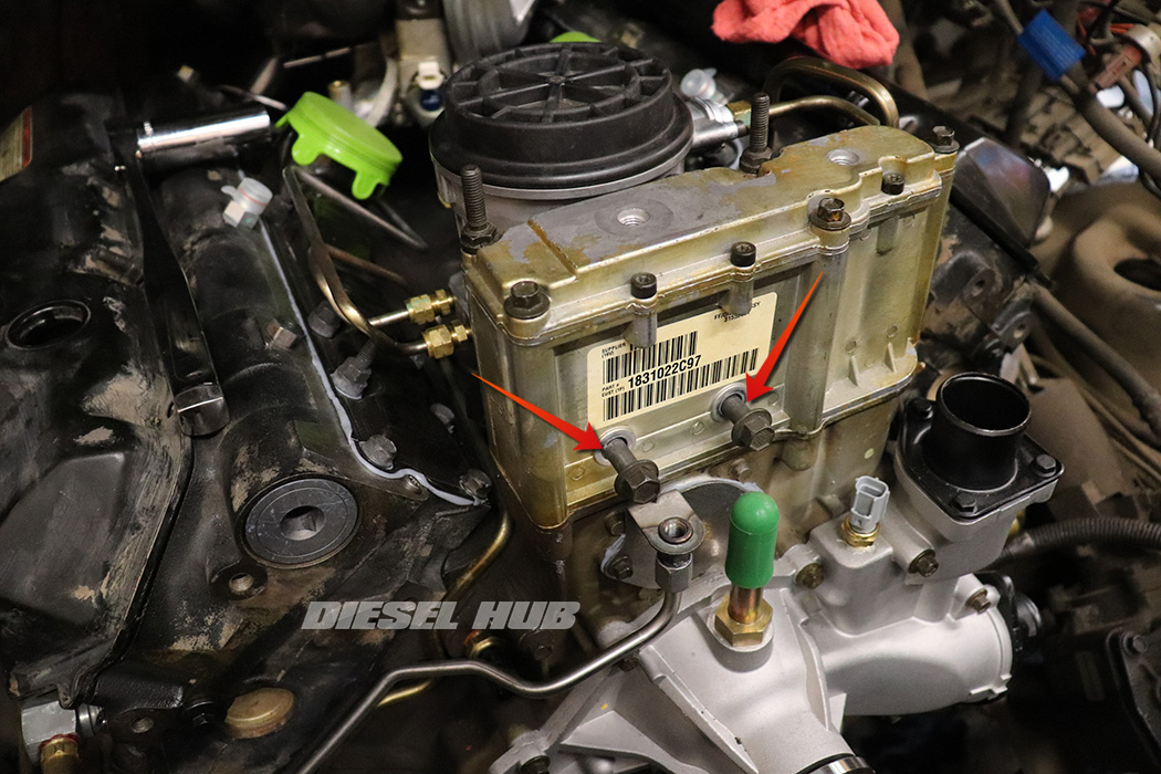 7.3 Power Stroke Fuel Bowl Removal (Late Engines)