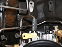 fuel bowl drain valve hose connection