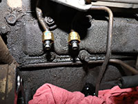 fuel outlet lines