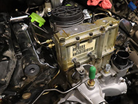 fuel bowl mounted