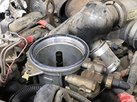 new filter cap gasket installed