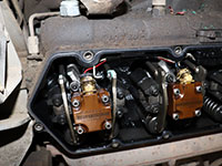valve cover removed