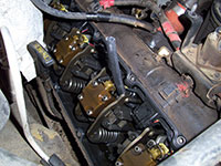 removing glow plug from cylinder head