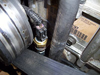 EBP sensor location on late engines