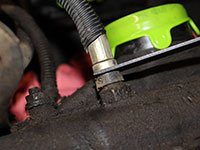 removing oil lines on a late engine