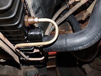 lower radiator hose