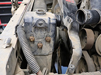 OBS radiator bracket