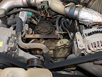 high pressure oil pump reservoir