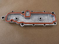new gasket installed on top cover