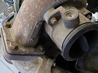 turbocharger flange bolts, passenger side