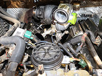 turbocharger reinstalled