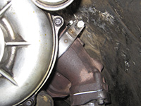 turbine inlet flange clamp
