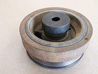 wear ring adapter positioned for installation