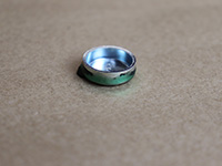 retaining compound applied to expansion plug