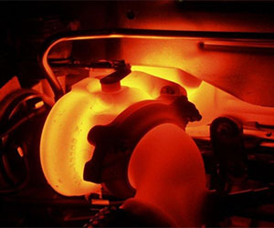 glowing turbocharger