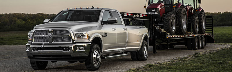Ram 3500HD with Cummins turbodiesel and Aisin transmission