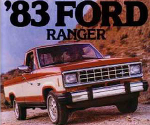 1983 Ford Ranger diesel advertisement