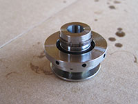 Installing thrust bearing oil ring
