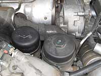 engine mounted fuel filter