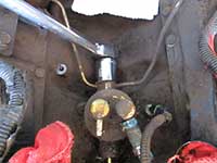 fuel pump outlet banjo bolt
