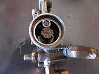 fuel pressure regulator screen filter