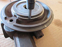 deburring bearing housing