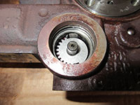 indexing piston and armature gears