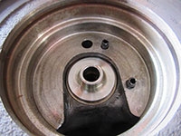Installing thrust collar