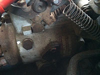 IDI fuel screw cover