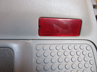 Removing interior door light lens