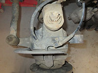 ABS sensor retainer bracket
