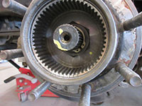 4 wheel drive hub removed