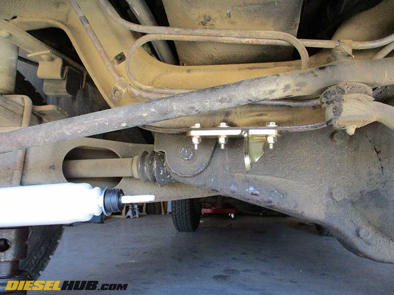 How to Install a Steering Stabilizer on a Dana 44 or Dana 50 TTB Front Axle...